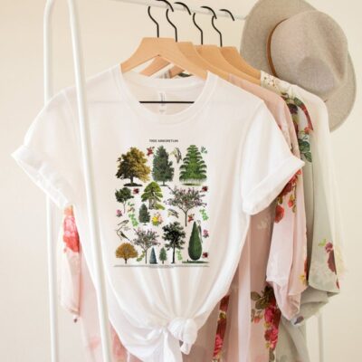 Blooming Trees Botanical Shirt Cottagecore Vintage Nature Lover Tee EST2107