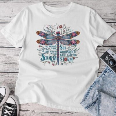 Boho Dragonfly Unisex T-shirt Cotton Tee