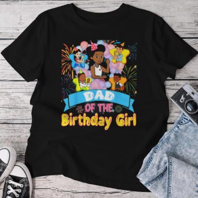 Dad Gracie's Corner Birthday Girl Dolls Cute Party Unisex T-shirt Cotton Tee