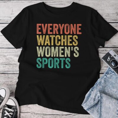 Everyone Watches Sports Unisex T-shirt Cotton Tee