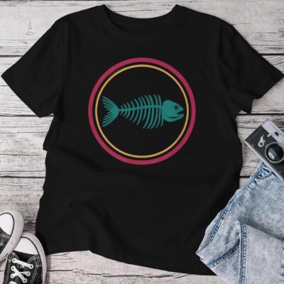 Fishbones Ska Punk Fathers Day Unisex T-shirt Cotton Tee