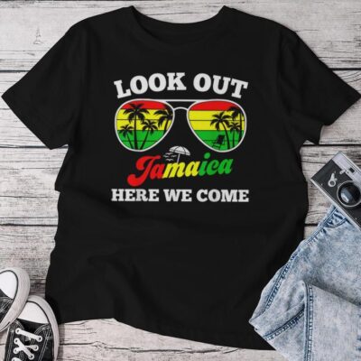 Jamaica Look Out Jamaica Here We Come Family Unisex T-shirt Cotton Tee