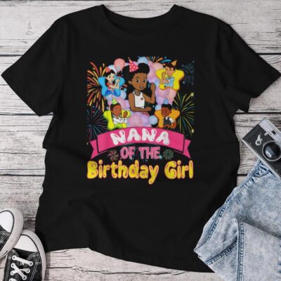 Nana Gracie's Corner Birthday Dolls Cute Party Unisex T-shirt Cotton Tee