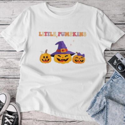 Nicu Mother Baby Nurse Halloween Caring For Cutest Pumpkins Unisex T-shirt Cotton Tee