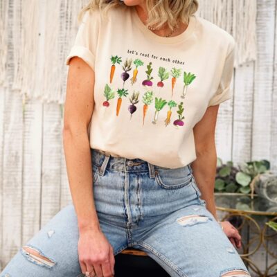 Root For Each Other Funny Gardening Plant Lover Nature Gift Tee EST1074