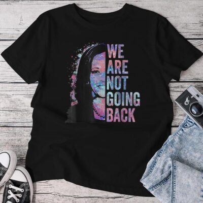 We Are Not Going Back Vintage 2024 For Girl Men Unisex T-shirt Cotton Tee