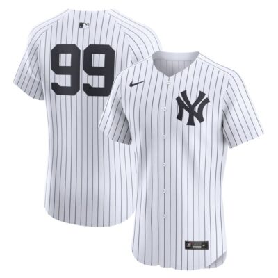 Aaron Judge New York Yankees Home Elite Player Jersey - White