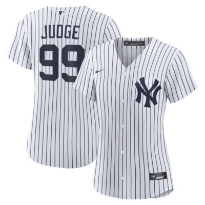 Aaron Judge New York Yankees Women Home Replica Player Jersey - White