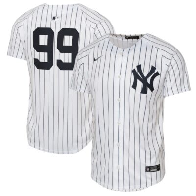 Aaron Judge New York Yankees Youth Home Limited Player Jersey - White