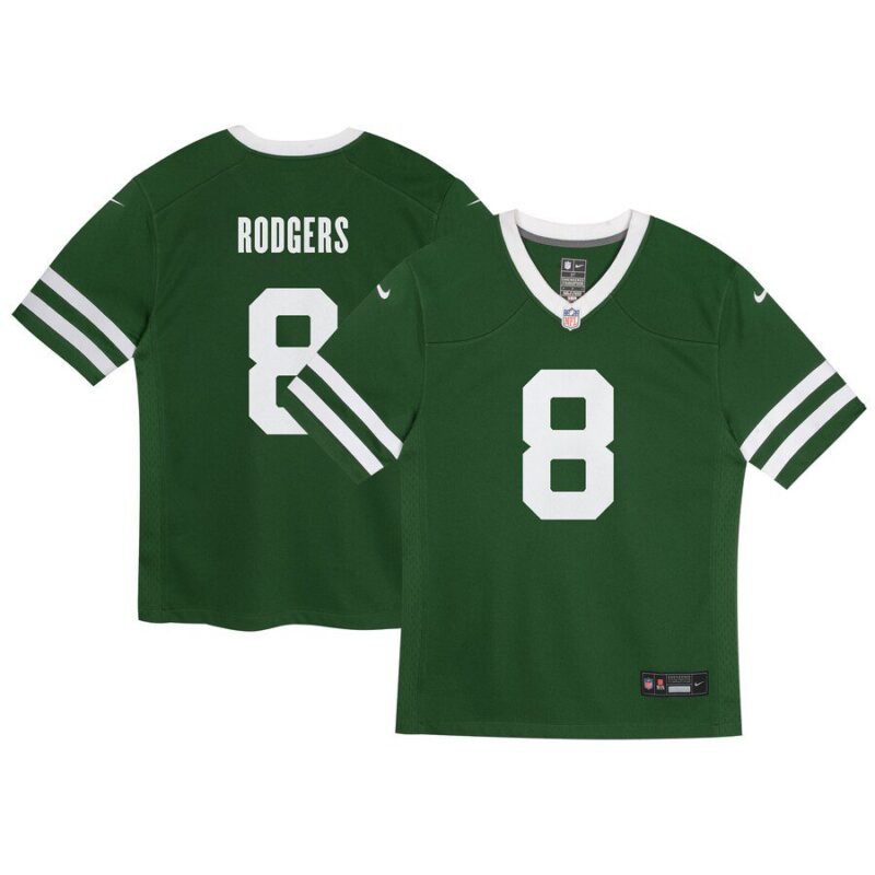 Aaron Rodgers New York Jets Preschool Game Jersey - Legacy Green