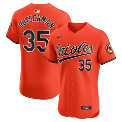 Adley Rutschman Baltimore Orioles Alternate Elite Player Jersey - Orange