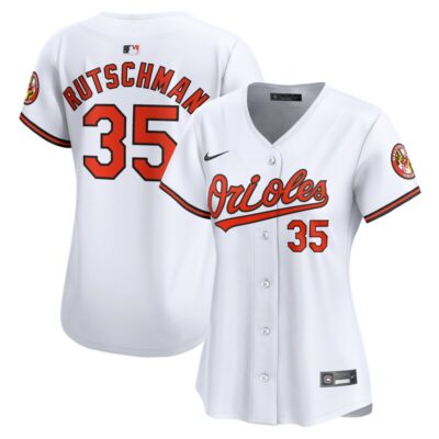 Adley Rutschman Baltimore Orioles Women Home Limited Player Jersey - White