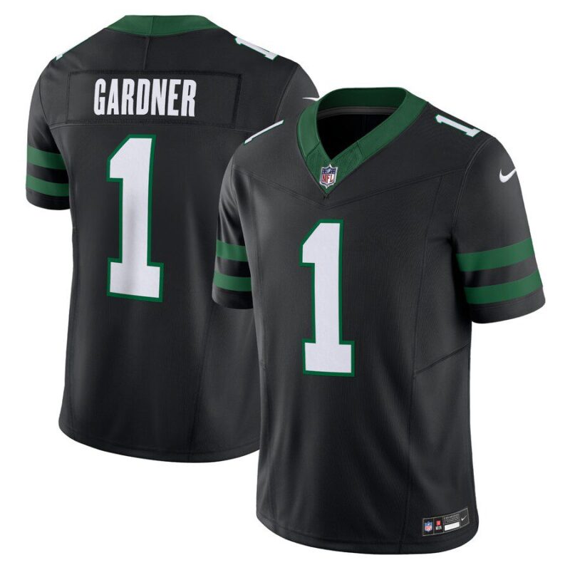 Ahmad Sauce Gardner New York Jets Alternate Vapor F.U.S.E. Limited Jersey - Legacy Black