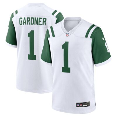 Ahmad Sauce Gardner New York Jets Classic Alternate Game Jersey - White