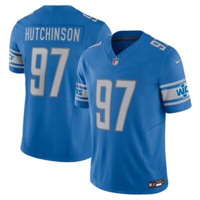 Aidan Hutchinson Detroit Lions Vapor F.U.S.E. Limited Jersey - Blue