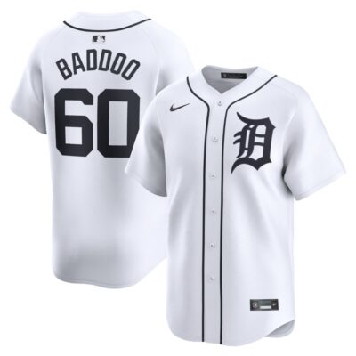 Akil Baddoo Detroit Tigers Home Limited Player Jersey - White