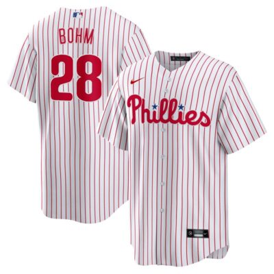 Alec Bohm Philadelphia Phillies Replica Player Jersey - White