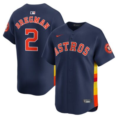 Alex Bregman Houston Astros Alternate Limited Player Jersey - Navy