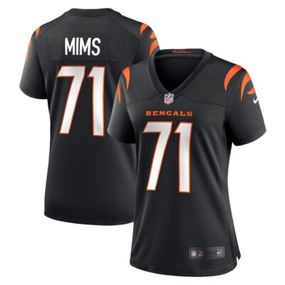 Amarius Mims Cincinnati Bengals Women's Game Jersey - Black