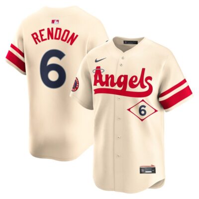 Anthony Rendon Los Angeles Angels City Connect Limited Player Jersey - Cream