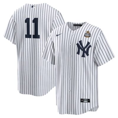 Anthony Volpe New York Yankees 2024 World Series Home Replica Player Jersey - White