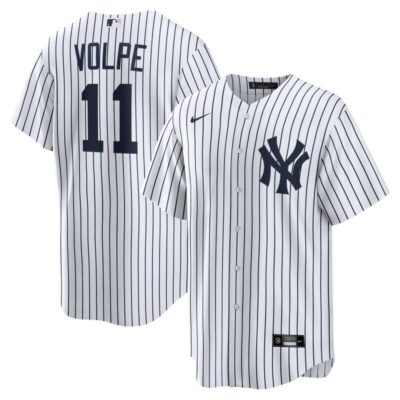 Anthony Volpe New York Yankees Home Replica Player Jersey - White