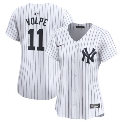 Anthony Volpe New York Yankees Women's Home Limited Player Jersey - White