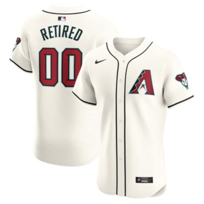 Arizona Diamondbacks Home Elite Pick-A-Player Retired Roster Jersey - White