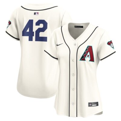 Arizona Diamondbacks Women 2024 Jackie Robinson Day Home Limited Jersey - White