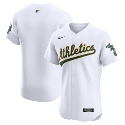 Athletics Home Elite Jersey - White