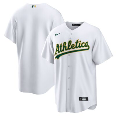 Athletics Home Replica Team Jersey - White