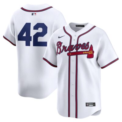 Atlanta Braves 2024 Jackie Robinson Day Home Limited Jersey - White