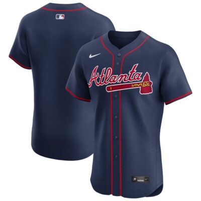 Atlanta Braves Alternate Elite Jersey - Navy