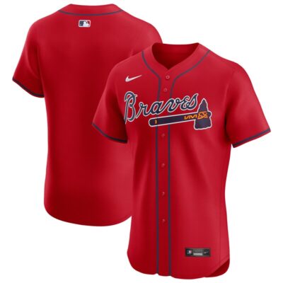 Atlanta Braves Alternate Elite Jersey - Red