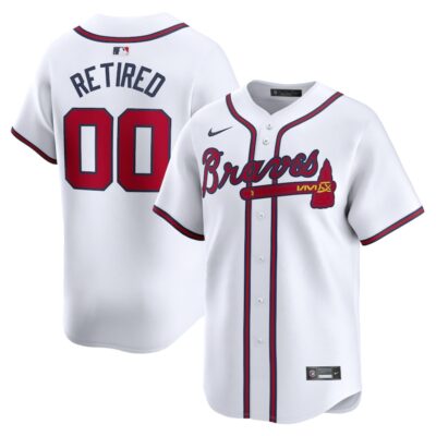 Atlanta Braves Home Limited Pick-A-Player Retired Roster Jersey - White