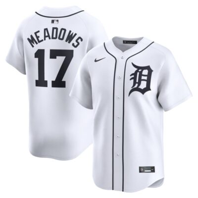 Austin Meadows Detroit Tigers Home Limited Player Jersey - White