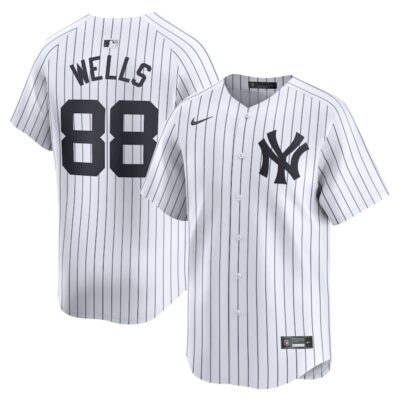 Austin Wells New York Yankees Home Limited Player Jersey - White