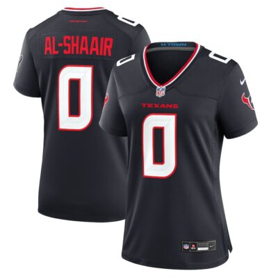 Azeez Al-Shaair Houston Texans Women's Team Game Jersey - Navy