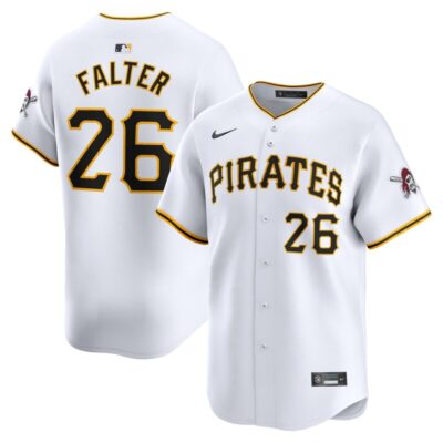 Bailey Falter Pittsburgh Pirates Home Limited Player Jersey - White