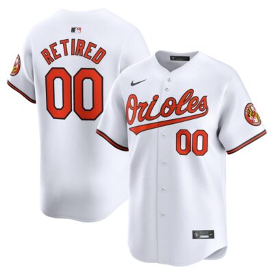 Baltimore Orioles Home Limited Pick-A-Player Retired Roster Jersey - White