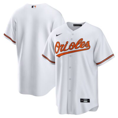 Baltimore Orioles Home Replica Team Jersey - White