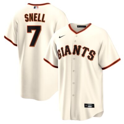 Blake Snell San Francisco Giants Home Replica Jersey - Cream