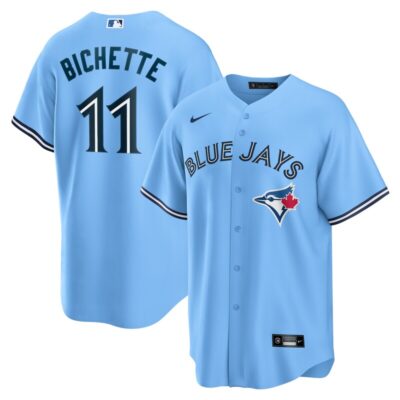 Bo Bichette Toronto Blue Jays Alternate Replica Player Name Jersey - Powder Blue