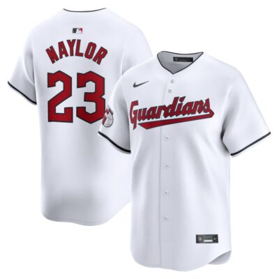 Bo Naylor Cleveland Guardians Home Limited Player Jersey - White