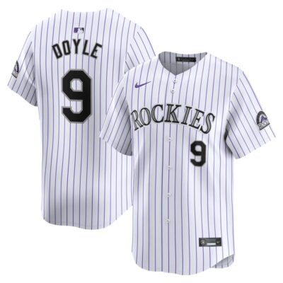 Brenton Doyle Colorado Rockies Home Limited Player Jersey - White