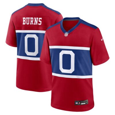 Brian Burns New York Giants Alternate Player Game Jersey - Century Red