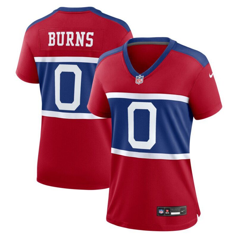 Brian Burns New York Giants Women's Alternate Player Game Jersey - Century Red