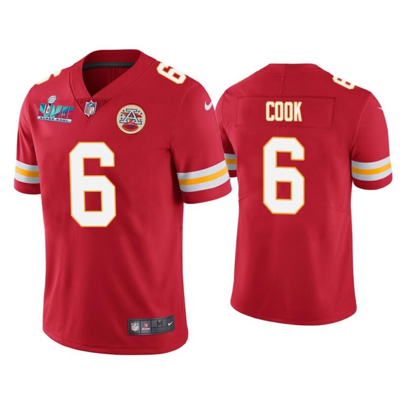 Bryan Cook Kansas City Chiefs Super Bowl LVII Red Vapor Limited Jersey