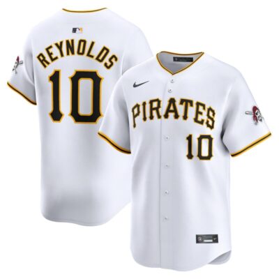 Bryan Reynolds Pittsburgh Pirates Home Limited Player Jersey - White