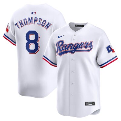 Bubba Thompson Texas Rangers Home Limited Player Jersey - White